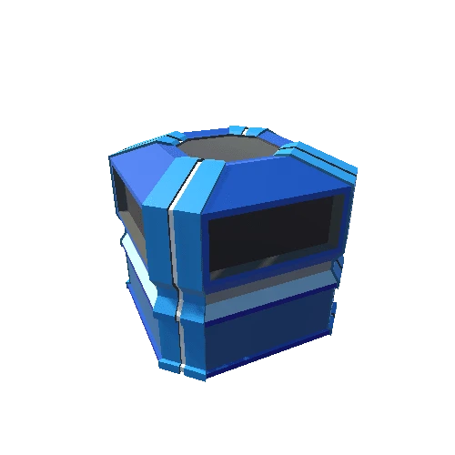 Future Small Crate Blue